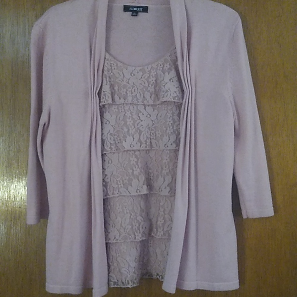 3/$20 Elementz Ladies Layered Top